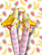 🍓Strawberry Ducknana🍌 Crochet Hook Long or Short Grips Choose One