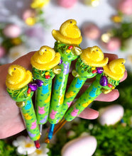 Marshmallow Easter Chick Crochet Hook Long or Short Grips Choose One