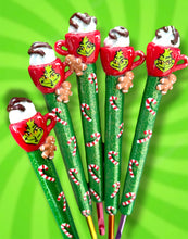 Grinch Cocoa Crochet Hook Long Grips Choose One