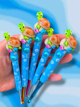 Sea Turtle Crochet Hook Long or Short Grips Choose One