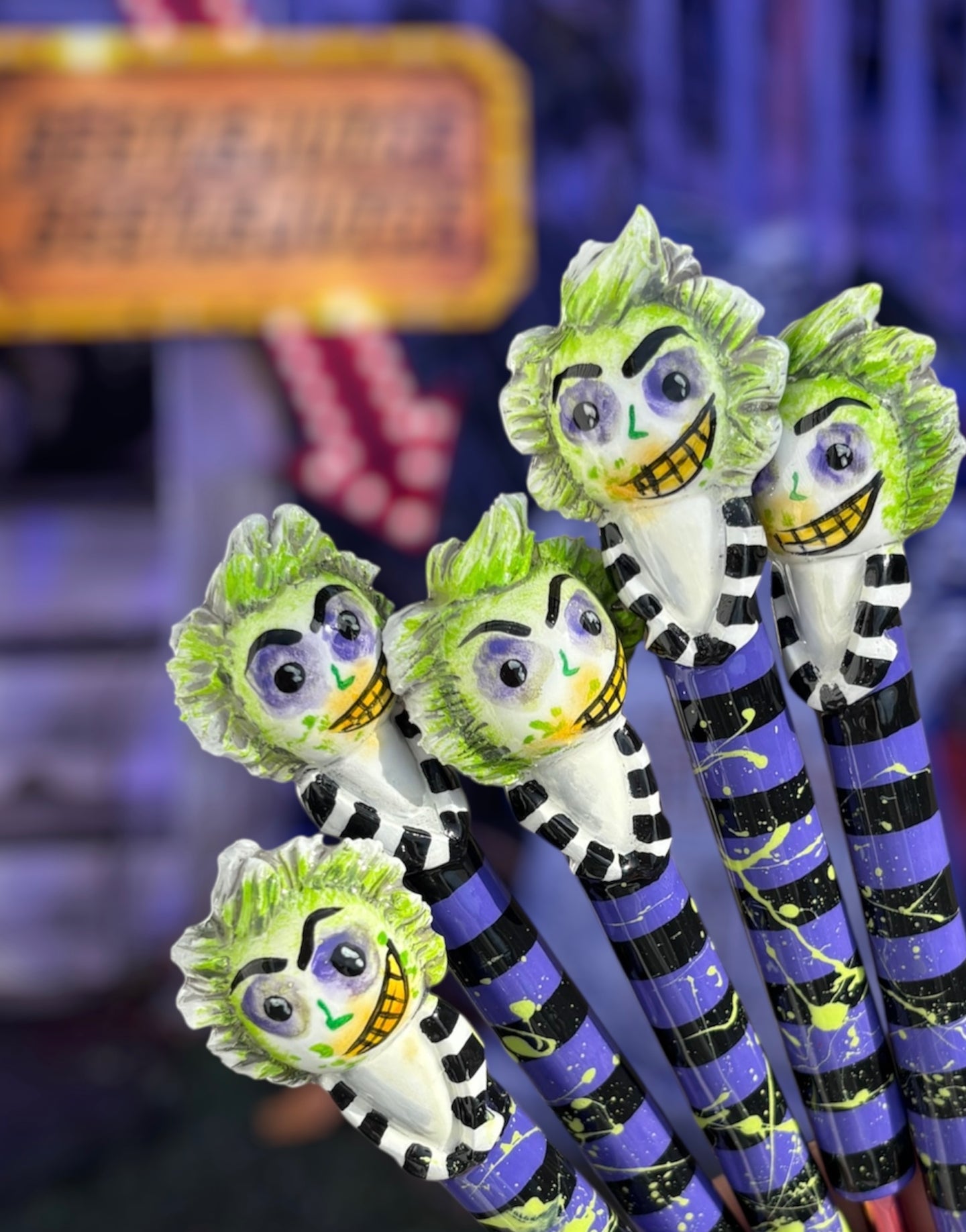 Beetlejuice Crochet Hook Long or Short Grips Choose One