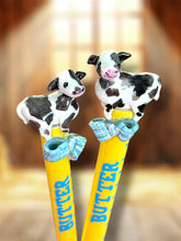 Butter Lover & Cow Crochet Hook Long or Short Grips Choose One