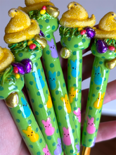 Marshmallow Easter Chick Crochet Hook Long or Short Grips Choose One