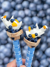 Blueberry Bliss 🫐 Goose Crochet Hook Long or Short Grips Choose One