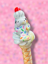 Icecream Manatee Crochet Hook Long or Short Grips Choose One