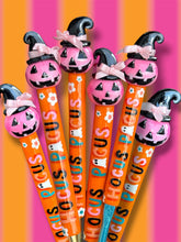 Summerween Pink Pumpkin Crochet Hook Long or Short Grips Choose One
