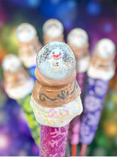 Mini Snow Globe Crochet Hook Long or Short Grips Choose One