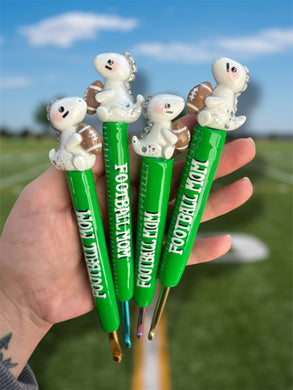 Football Mom Crochet Hook Long Grips Choose One