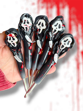 Scream Crochet Hook Long Grips Clover Choose One