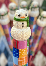 Cozy Snowman Crochet Hook Long Grips Choose One
