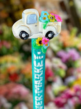 Old Truck Flower Market Crochet Hook Long or Short Grips Choose One